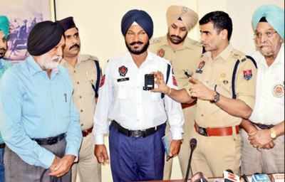Body cams to keep watch on Mohali traffic cops