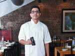 Chef Viraf Patel pose