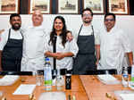 Chef Gresham Fernandes, Chef Rahul Ankerkar, Chef Pooja Dhingra, Chef Viraf Patel and Chef Alex Sanchez together