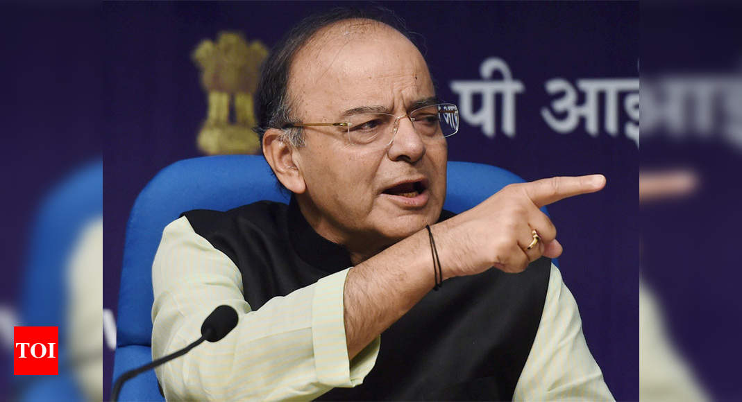 Arun Jaitley With Terror Pakistan Successfully Prevented Talks India News Times Of India 