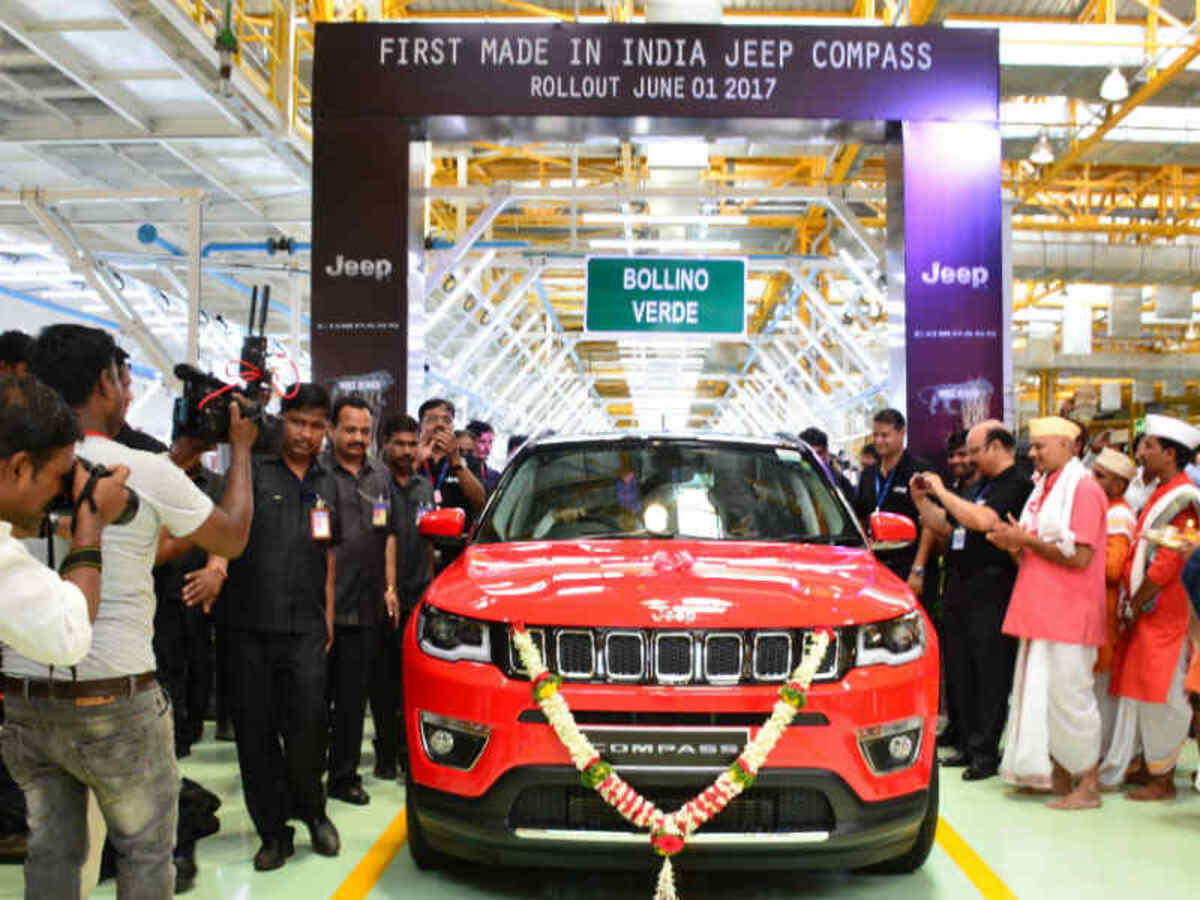 Jeep Compass: First Made-In-India Jeep Compass Unveiled - Times Of India Jeep Compass: First Made-In-India Jeep Compass Unveiled - Times Of India