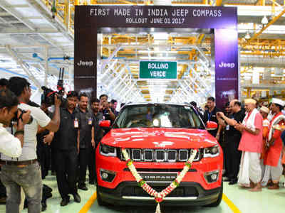 First Made-in-India Fiat Chrysler's Jeep Compass unveiled