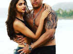 Deepika posing with Vin Diesel