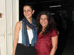 Nitya Mehra And Zoya Akhtar smiles