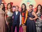 Vineet Jain, MD Times Group flanked by Dipannita Sharma, Parvathy Omanakuttan, Katrina Kaif, Neha Dhupia and Waluscha de Sousa