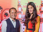 Vineet Jain with Katrina Kaif at the unveiling of fbb Colors Femina Miss India 2017 finalists