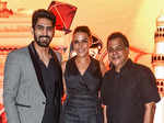 ​ Vijender Singh, Neha Dhupia and Colors CEO Raj Nayak