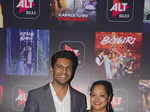 Rajeev Siddhartha and Nupur Asthana smiles for the camera