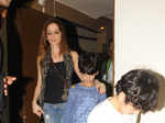 Sussanne Khan spotted with her kids