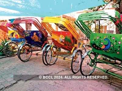 Banarasi rickshaws gets artistic makeover