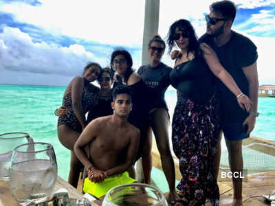 Ajay Devgn and Kajol holidaying in Maldives