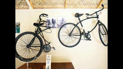 Pedal down the memory lane in this museum of bicycles and vintage curios