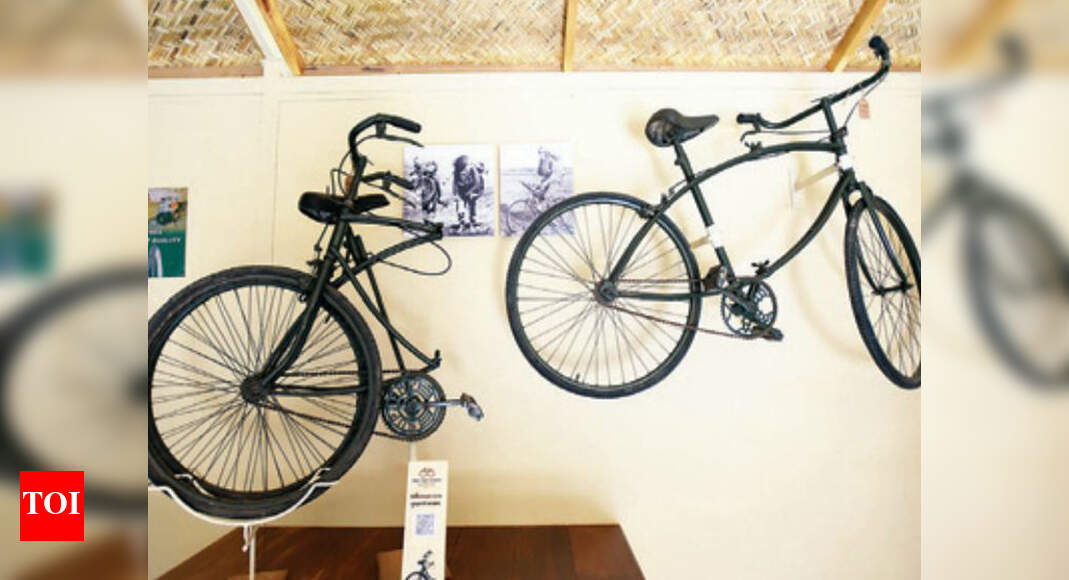 Pedal down the memory lane in this museum of bicycles and vintage