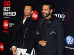 Karan Singh Grover and Rocky S arrive at GQ 'Best Dressed Men party