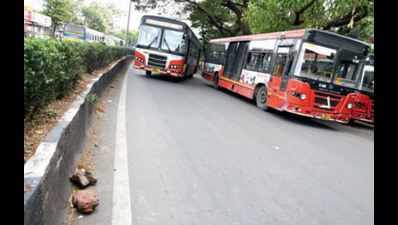 PMPML buses run over two men on roads