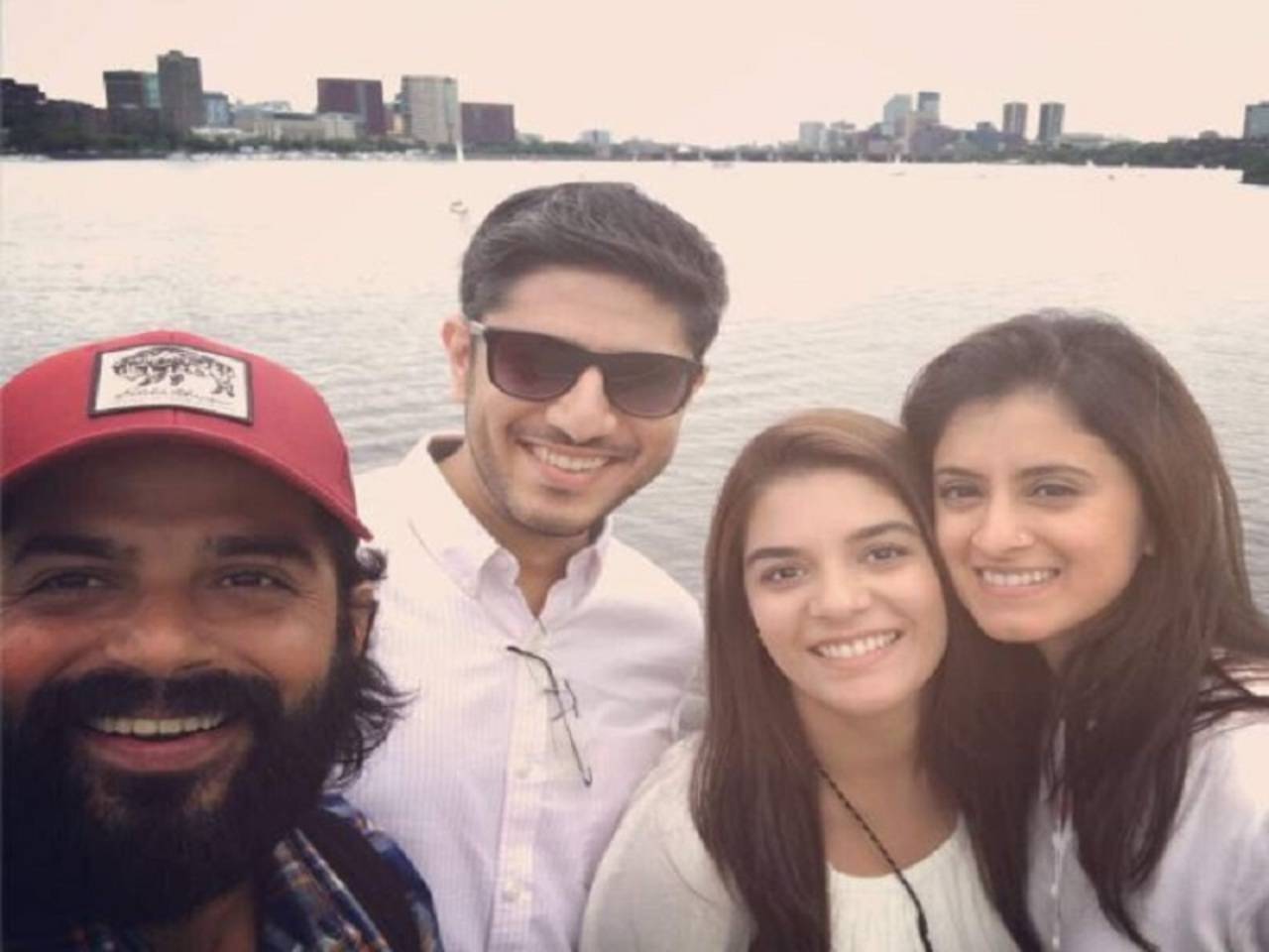 When Pooja Gor, Raj Singh Arora met Yeh Hai Mohabbateins Mihika Varma and her husband in Boston photo