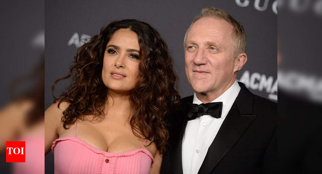 Salma Hayek Salma Hayek Husband Francois Henri Pinault Bonded Over Science And Sports English Movie News Times Of India