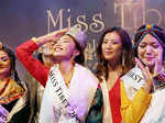 Tenzin Paldon celebrates at Miss Tebet beauty pagent
