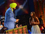 Navjot Singh Sidhu and Kriti Sanon during discussion