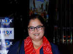 Sohini Sengupta posing during screening