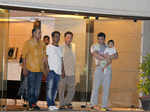 Atul Agnihotri, Salim Khan, Sohail Khan and Ahil