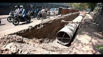 Solapur Road water pipeline work likely to meander till month-end