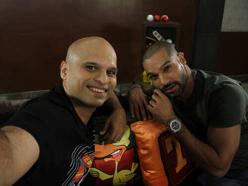 Shikhar Dhawan reveals mind v body battles during record Test debut