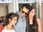 Arjun Rampal with his daughters Myra and Mahikaa