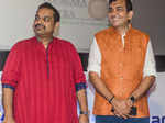 Shankar Mahadevan and Sanjeev Kapoor during charity event