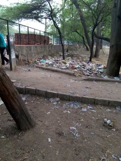 This never gets cleaned after Chhat Puja