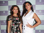 Richa Chadda with Anjoo Karanjia during the launch of A'Kreations Hair & Beyond salon