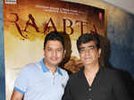 Bhushan Kumar and Gulshan Kumar at Raabta screening