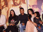 Mukta Barve, Vikram Phadnis and Aishwarya Rai Bachchan at music launch of Hrudayantar