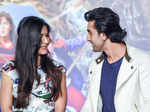 Katrina Kaif and Ranbir Kapoor interacting