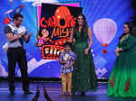 Sohail Khan, Neha Dhupia and Bharti Singh with contestant Divyansh Dwivedi