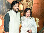 ​Roop Kumar and Sunali Rathod at Border's success party