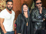 Suniel Shetty, Pooja Bhatt and Jackie Shroff at Border's success party