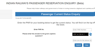 Now, you must know basic mathematics to check PNR status, train ticket availability on Indian Railways website