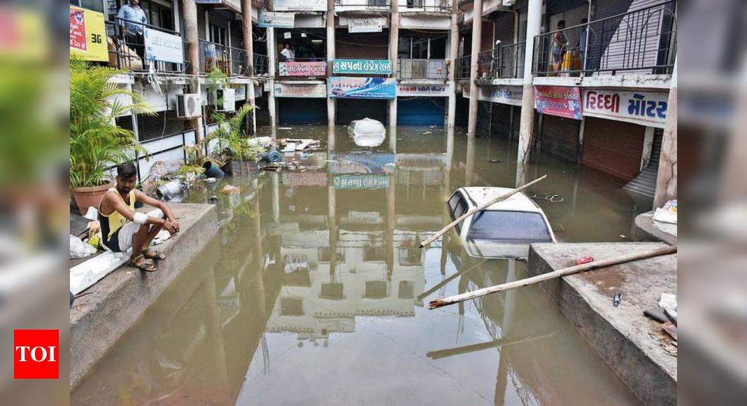 Woes Pour In With Rains In City Surat News Times Of India 7887