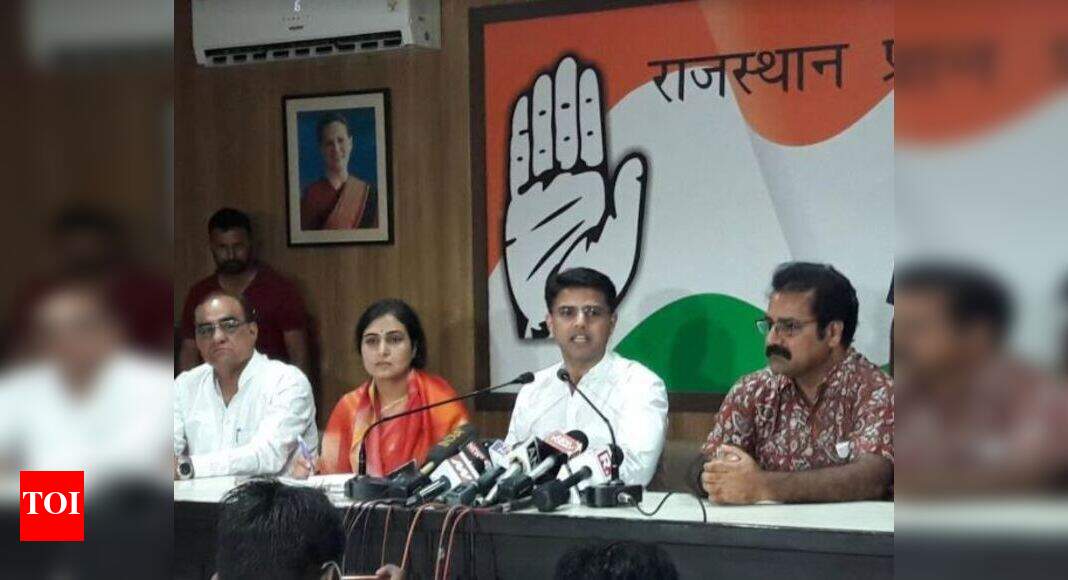 Rajasthan Congress: Rajasthan Congress to stage statewide protests in ...