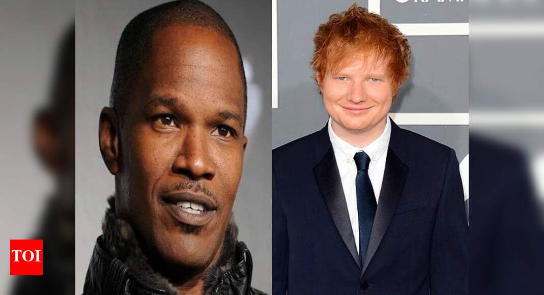 Jamie Foxx Ed Sheeran slept on my couch English Movie News Times