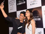 Manish Malhotra and Kirti Sanon click a selfie
