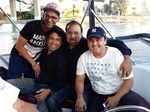 Sunil Grover with Chandan Prabhakar and Ali Asgar