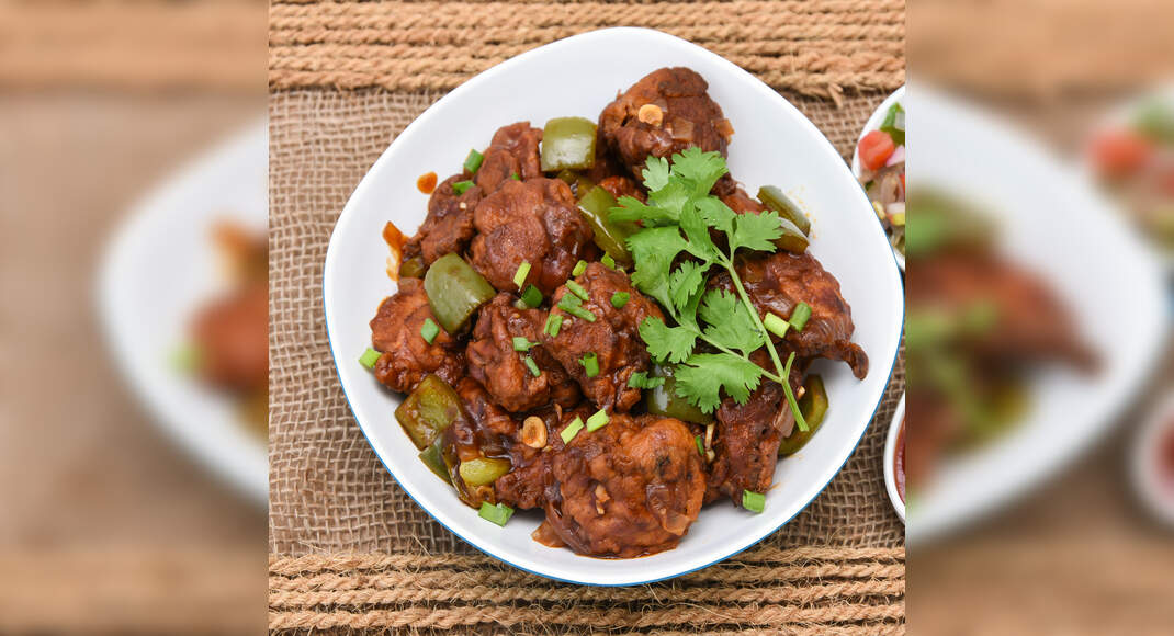 Chilli Soya Nuggets Recipe: How to Make Chilli Soya Nuggets Recipe at Home | Homemade Chilli Soya Nu