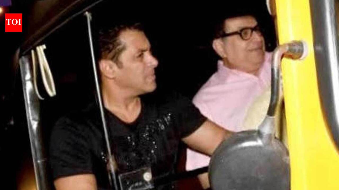Salman Khan ditches his SUV for auto rickshaw ride