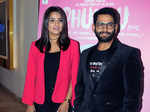 Jyoti Sethi and Shabir Hashmi during the screening
