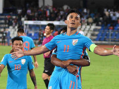 Sunil Chhetri surpasses Wayne Rooney as fourth-highest active int'l ...