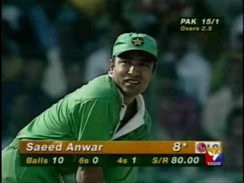 India v Pakistan cricket classics: Saeed Anwar's Chennai blitzkrieg