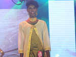 Model Sanjana walks the ramp