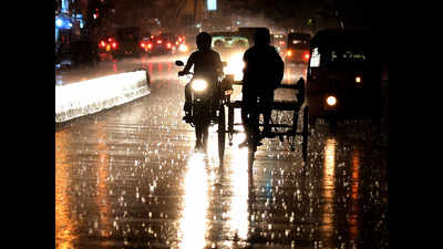 Sudden showers drench Chennai, more predicted today